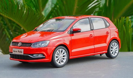 [OEM] 1:18 Volkswagen 2016 Polo Red Model Car Die-Cast