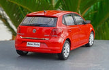 [OEM] 1:18 Volkswagen 2016 Polo rouge voiture miniature Die-Cast