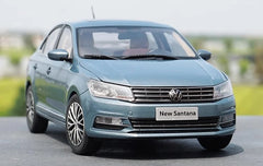 [OEM] 1:18 Volkswagen 2017 Santana Blue Model Car Die-Cast