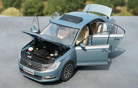 [OEM] 1:18 Volkswagen 2017 Santana Blue Model Car Die-Cast