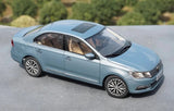 [OEM] 1:18 Volkswagen 2017 Santana Blue Model Car Die-Cast
