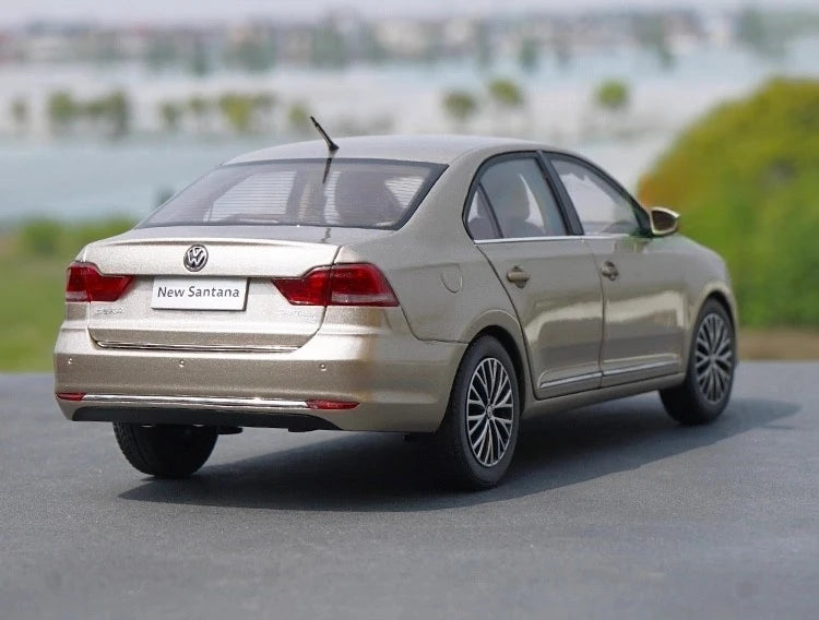 [OEM] 1:18 Volkswagen 2017 Santana ゴールド モデルカー Die-Cast
