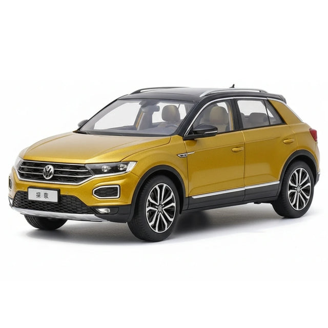 [OEM] 1:18 Volkswagen 2017 T-Roc Gold Model Car Die-Cast