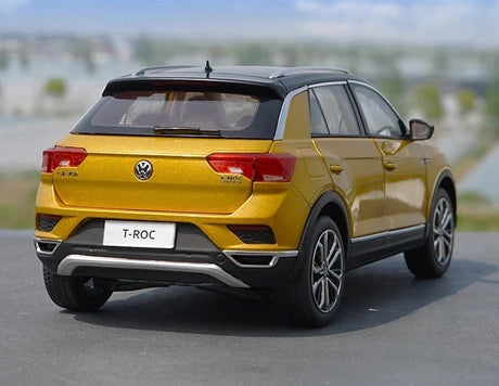 [OEM] 1:18 Volkswagen 2017 T-Roc Gold Model Car Die-Cast