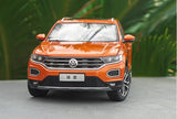[OEM] 1:18 Volkswagen 2017 T-Roc orange modellbil Die-Cast