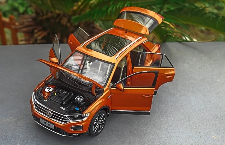 [OEM] 1:18 Volkswagen 2017 T-Roc orange modellbil Die-Cast