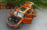 [OEM] 1:18 Volkswagen 2017 T-Roc orange modellbil Die-Cast