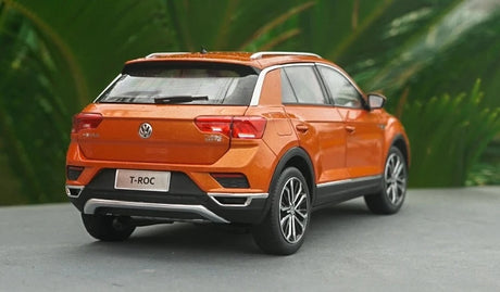 [OEM] 1:18 Volkswagen 2017 T-Roc Orange Model Car Die-Cast