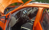 [OEM] 1:18 Volkswagen 2017 T-Roc orange modellbil Die-Cast