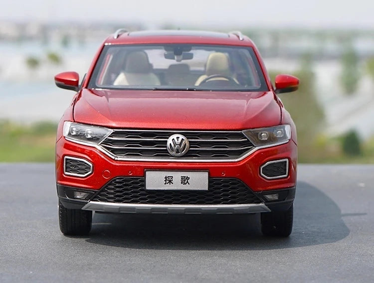 [OEM] 1:18 Volkswagen 2017 T-Roc Red Model Car Die-Cast