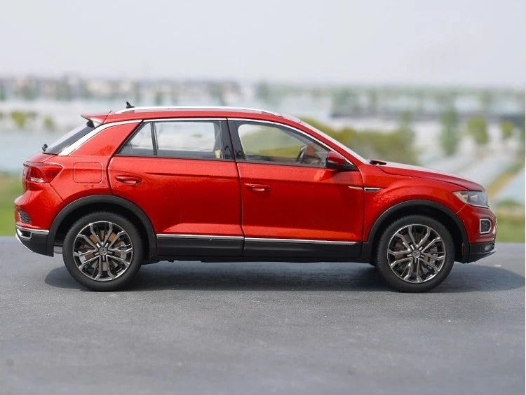 [OEM] 1:18 Volkswagen 2017 T-Roc Red Model Car Die-Cast
