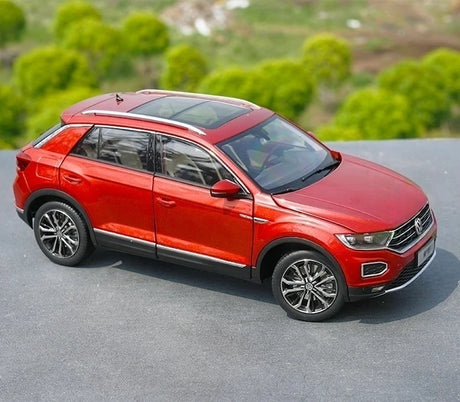 [OEM] 1:18 Volkswagen 2017 T-Roc Red Model Car Die-Cast