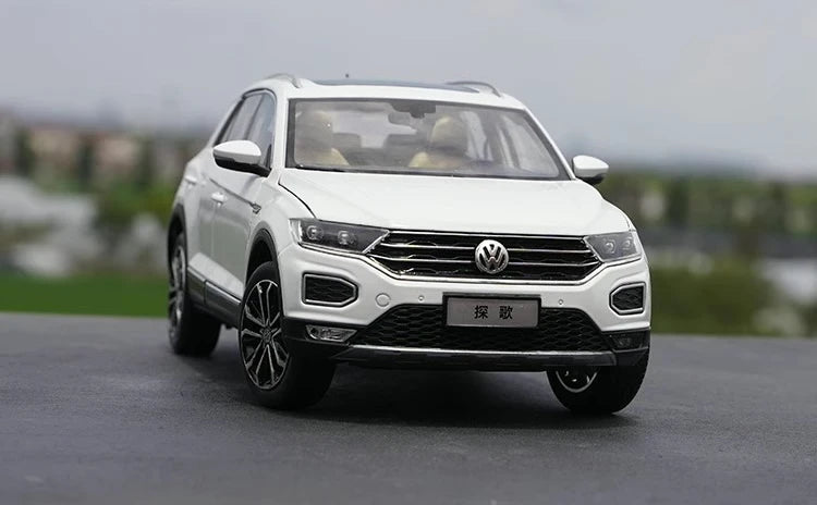 [OEM] 1:18 Volkswagen 2017 T-Roc White Model Car Die-Cast