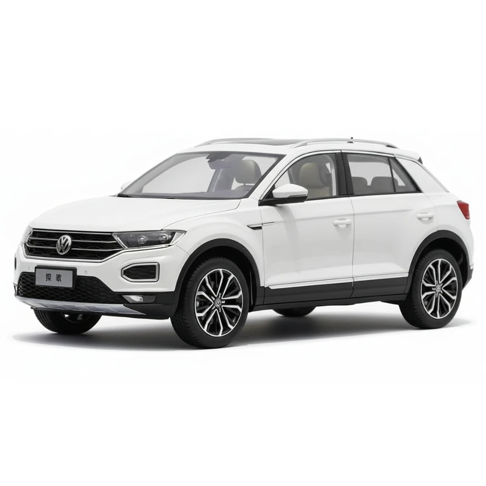 [OEM] 1:18 Volkswagen 2017 T-Roc White Model Car Die-Cast