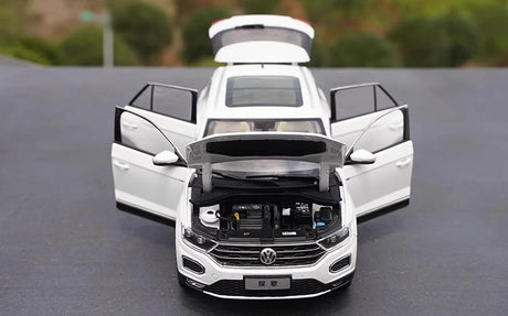 [OEM] 1:18 Volkswagen 2017 T-Roc White Model Car Die-Cast