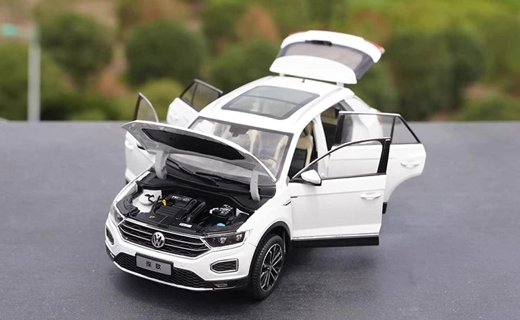 [OEM] 1:18 Volkswagen 2017 T-Roc White Model Car Die-Cast