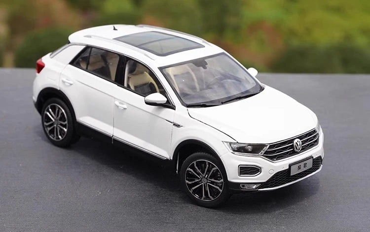 [OEM] 1:18 Volkswagen 2017 T-Roc White Model Car Die-Cast