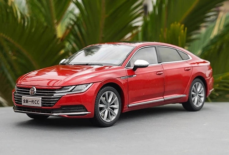 [OEM] 1:18 Volkswagen 2018 Arteon レッド モデルカー Die-Cast