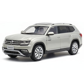 [OEM] 1:18 Volkswagen 2018 Atlas Teramont Silver Model Car Die-Cast