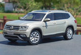[OEM] 1:18 Volkswagen 2018 Atlas Teramont Silver Model Car Die-Cast