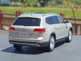 [OEM] 1:18 Volkswagen 2018 Atlas Teramont Silver Model Car Die-Cast