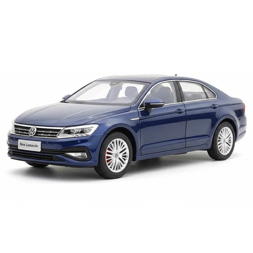 [OEM] 1:18 Volkswagen 2018 Lamando Blue Model Car Die-Cast