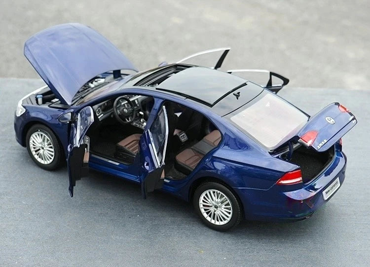 [OEM] 1:18 Volkswagen 2018 Lamando Blue Model Car Die-Cast