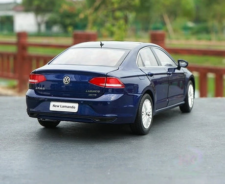 [OEM] 1:18 Volkswagen 2018 Lamando Blue Model Car Die-Cast