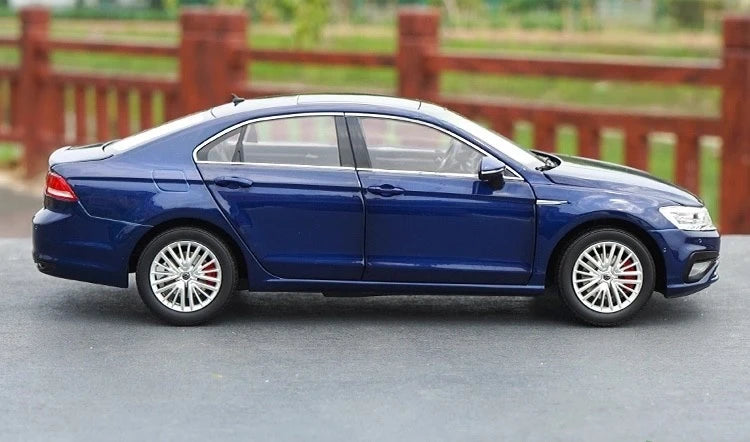 [OEM] 1:18 Volkswagen 2018 Lamando Blue Model Car Die-Cast