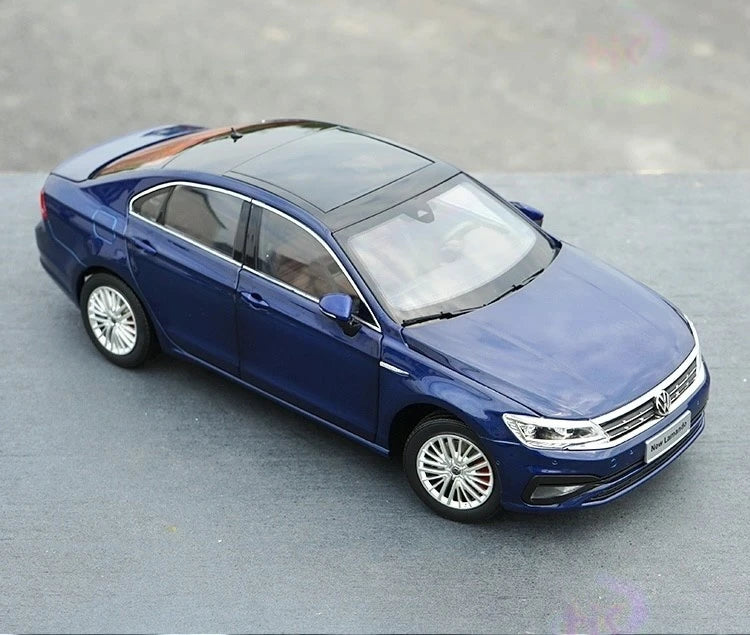 [OEM] 1:18 Volkswagen 2018 Lamando Blue Model Car Die-Cast