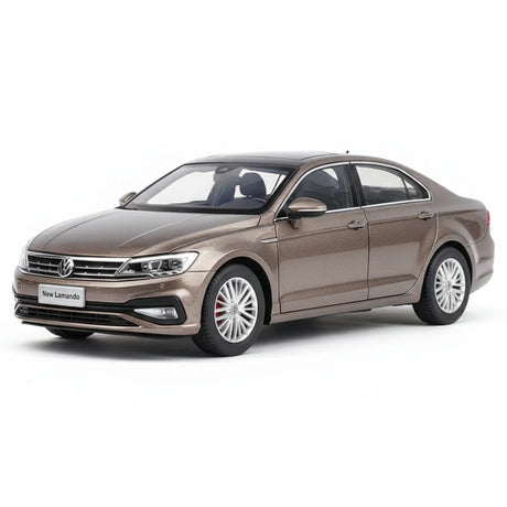 [OEM] 1:18 Volkswagen 2018 Lamando Gold Model Car Die-Cast