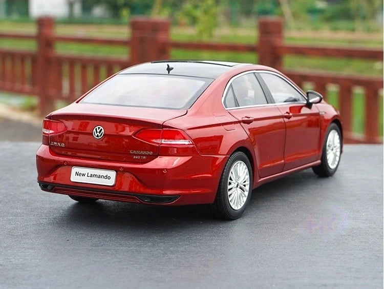 [OEM] 1:18 Volkswagen 2018 Lamando Red Model Car Die-Cast