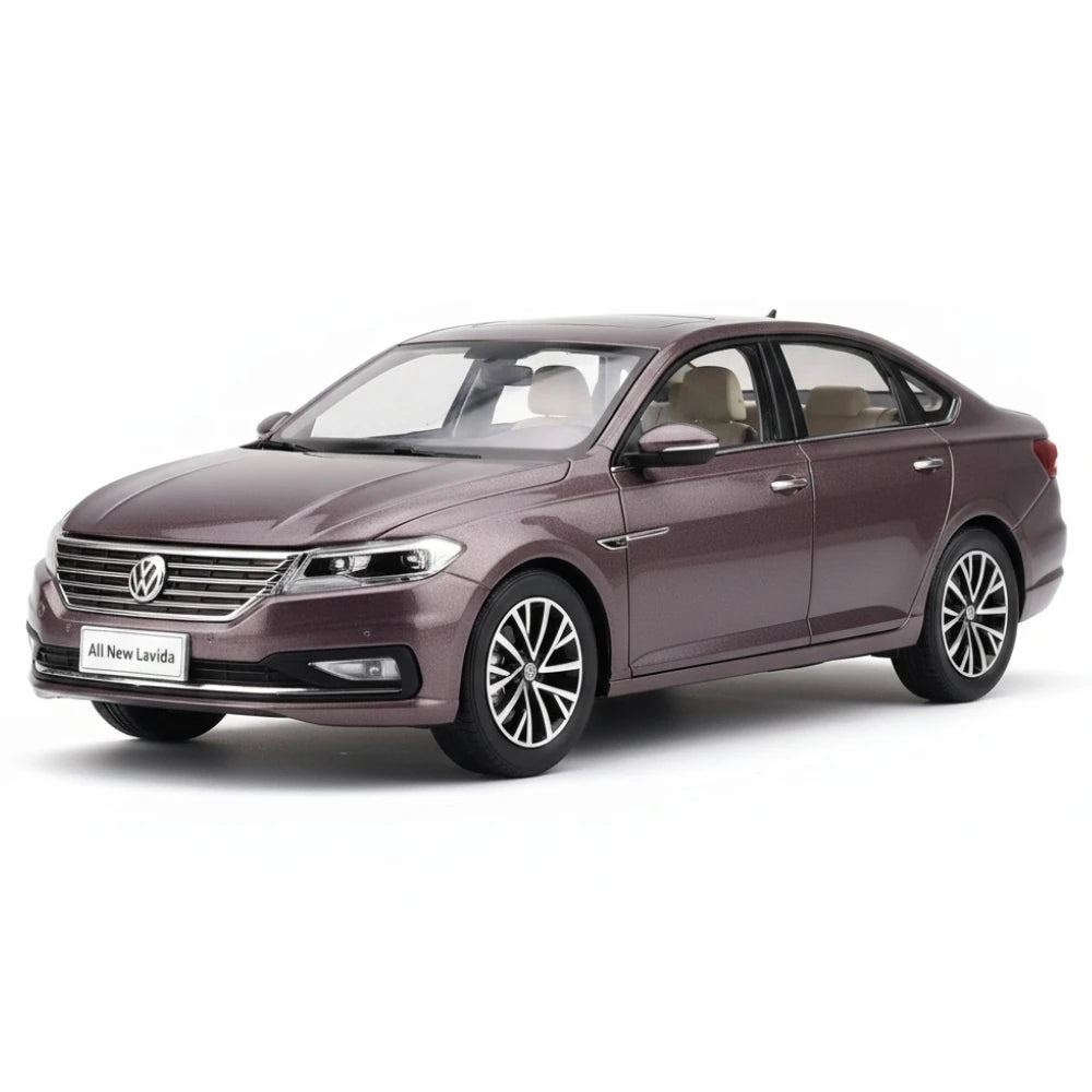 [OEM] 1:18 Volkswagen 2018 Lavida Purple Model Car Die-Cast