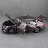 [OEM] 1:18 Volkswagen 2018 Lavida パープル モデルカー Die-Cast