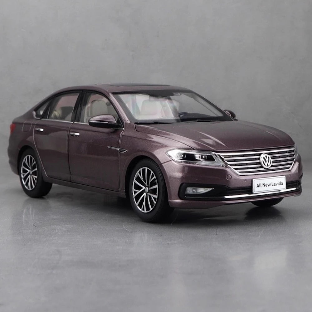 [OEM] 1:18 Volkswagen 2018 Lavida Purple Model Car Die-Cast