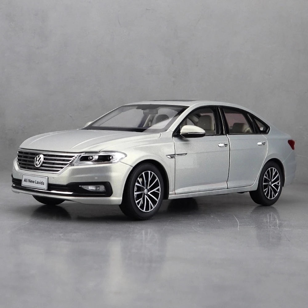[OEM] 1:18 Volkswagen 2018 Lavida Silver Model Car Die-Cast
