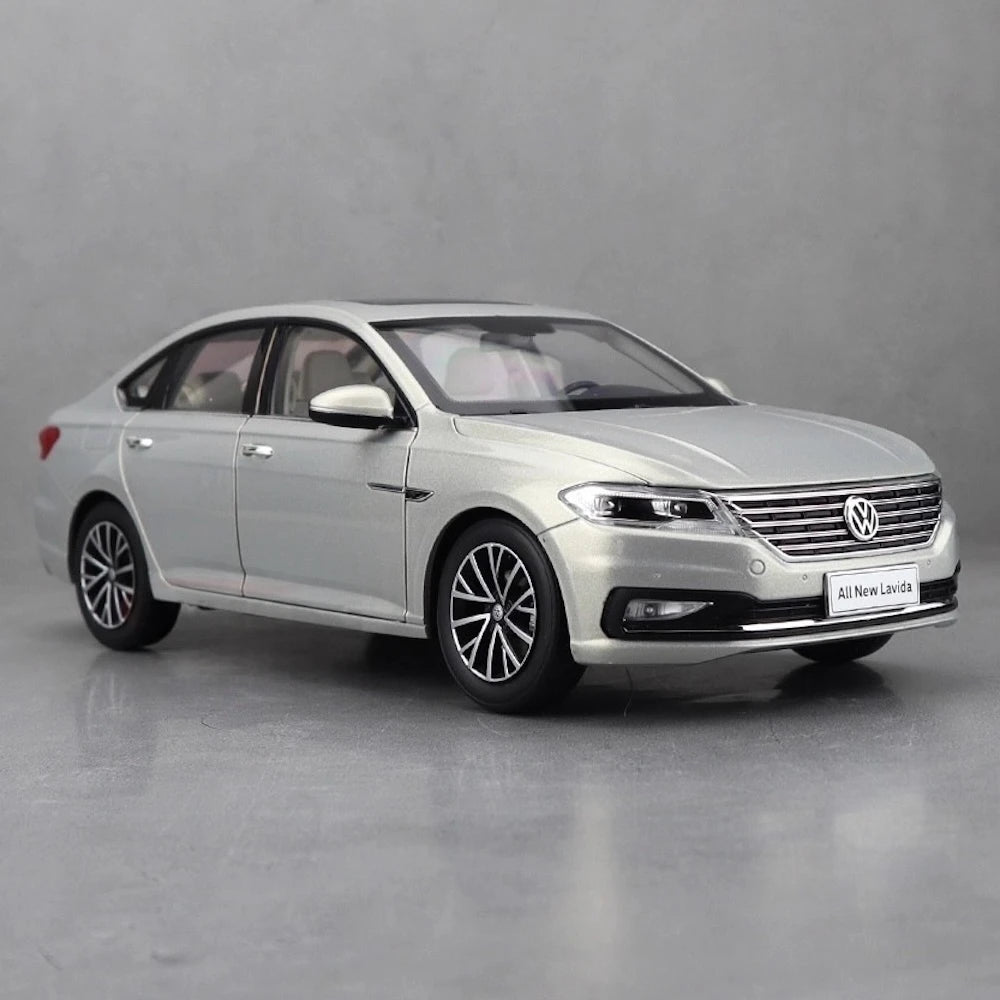 [OEM] 1:18 Volkswagen 2018 Lavida Silver Model Car Die-Cast