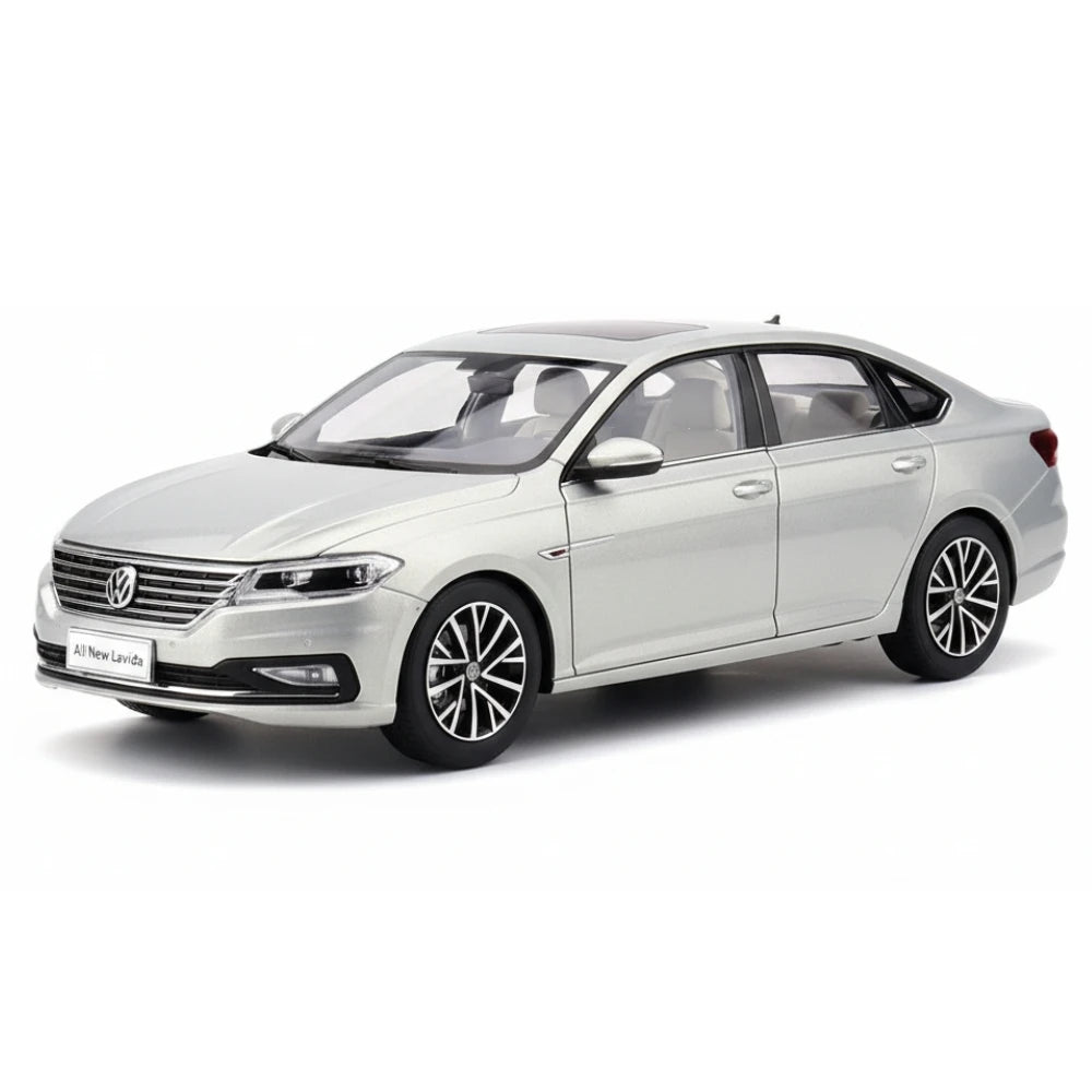 [OEM] 1:18 Volkswagen 2018 Lavida Silver Model Car Die-Cast