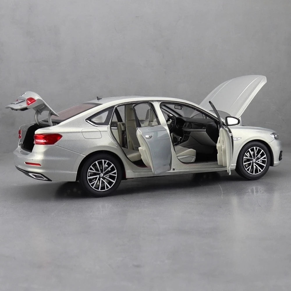 [OEM] 1:18 Volkswagen 2018 Lavida Silver Model Car Die-Cast