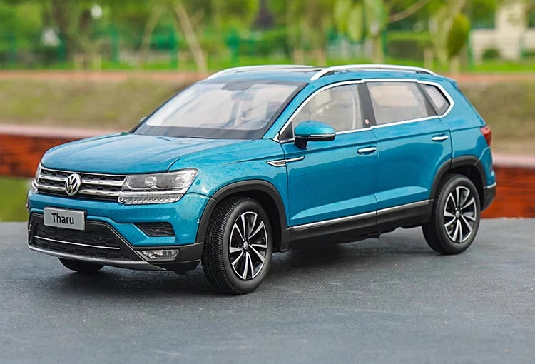 [OEM] 1:18 Volkswagen 2018 Taos Tharu Blue Model Car Die-Cast