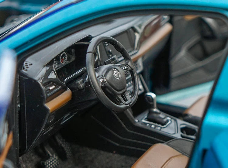 [OEM] 1:18 Volkswagen 2018 Taos Tharu Blue Model Car Die-Cast