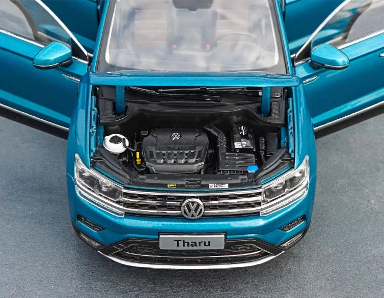[OEM] 1:18 Volkswagen 2018 Taos Tharu Blue Model Car Die-Cast