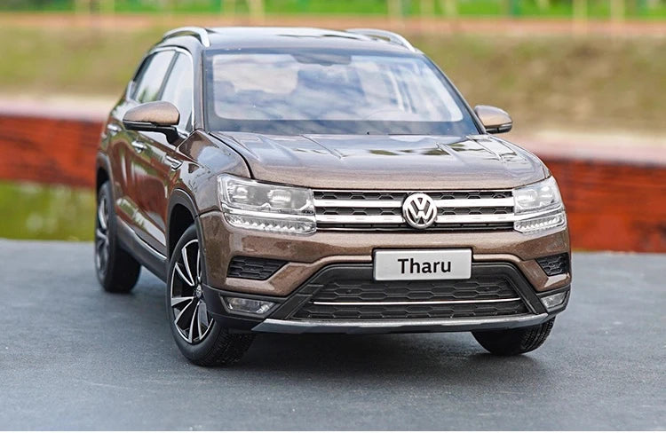 [OEM] 1:18 Volkswagen 2018 Taos Tharu ブラウン モデルカー Die-Cast