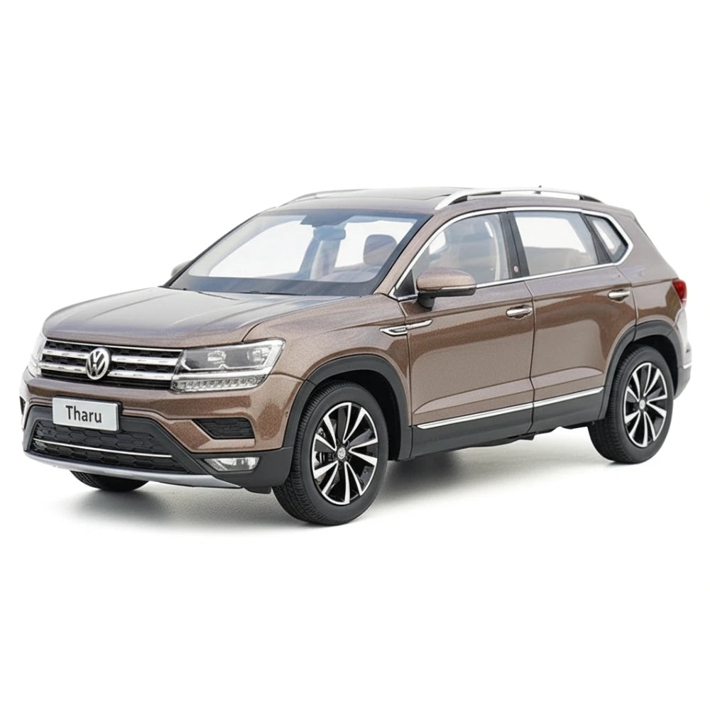 [OEM] 1:18 Volkswagen 2018 Taos Tharu ブラウン モデルカー Die-Cast