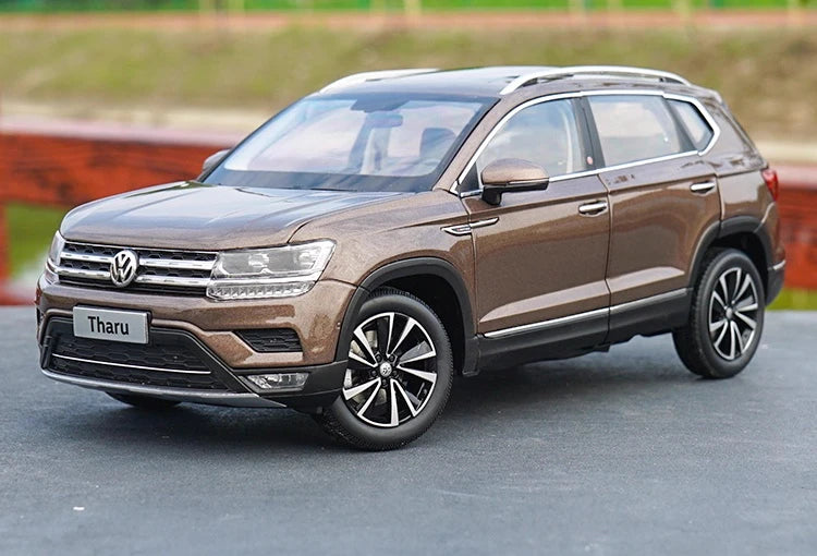 [OEM] 1:18 Volkswagen 2018 Taos Tharu ブラウン モデルカー Die-Cast