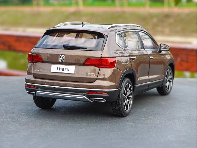 [OEM] 1:18 Volkswagen 2018 Taos Tharu ブラウン モデルカー Die-Cast