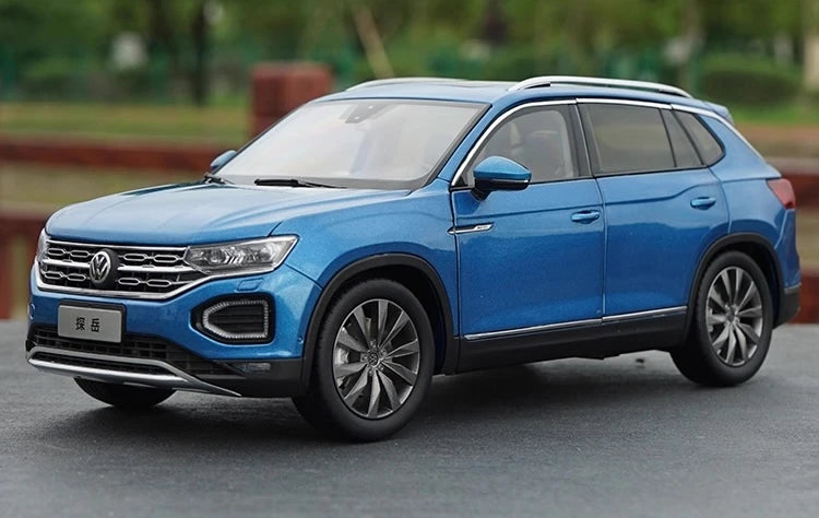 [OEM] 1:18 Volkswagen 2018 Tayron Blue Model Car Die-Cast
