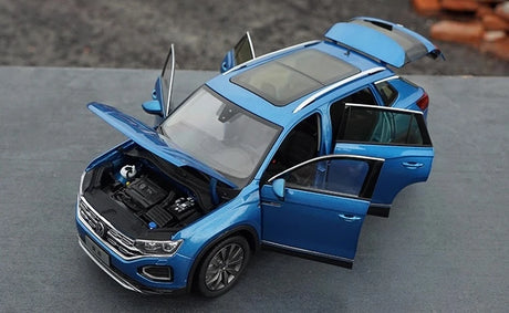 [OEM] 1:18 Volkswagen 2018 Tayron Blue Model Car Die-Cast
