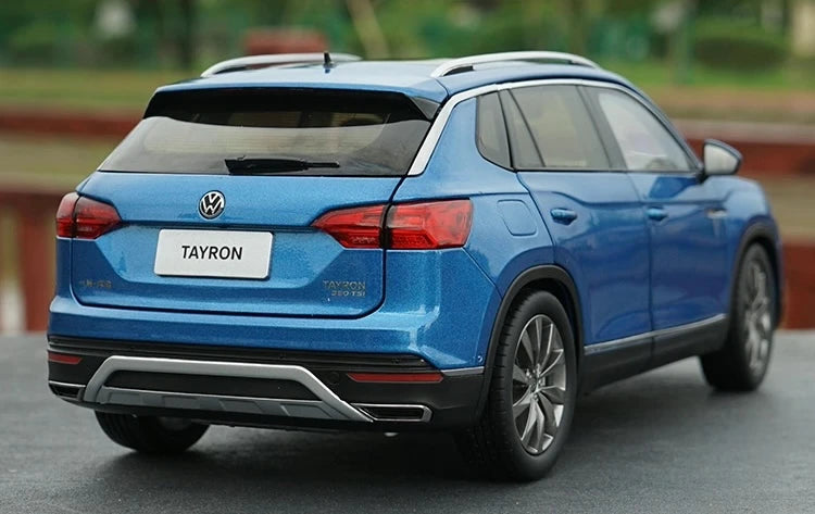 [OEM] 1:18 Volkswagen 2018 Tayron Blue Model Car Die-Cast