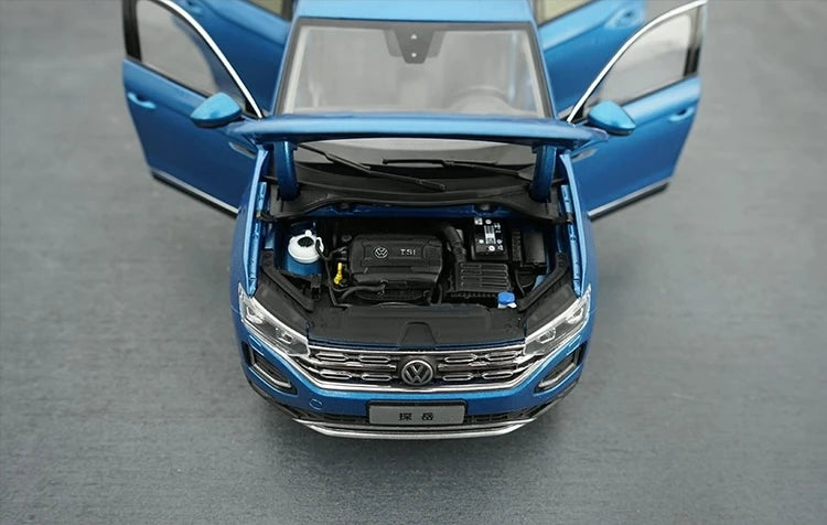 [OEM] 1:18 Volkswagen 2018 Tayron Blue Model Car Die-Cast